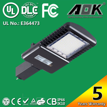 UL Dlc LED carretera lámpara, iluminación LED, luz solar