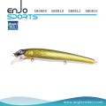 Angler Selecione Minnow isca de pesca Isca de pesca atraente isca com Vmc agudos ganchos (SB0812)