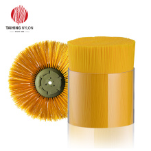 Road sweeper brush bristle PBT crimped brush fiber