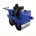 Double drum variable plunger pump road roller