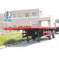 Tri Axle Mechnical Suspension 20ft Flatbed Trailer