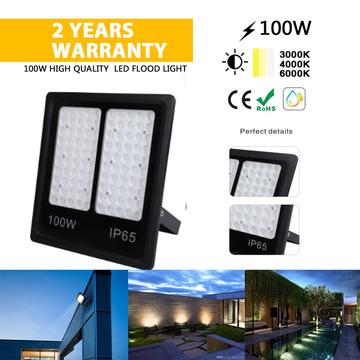 Holofote LED 100W para exterior bom preço