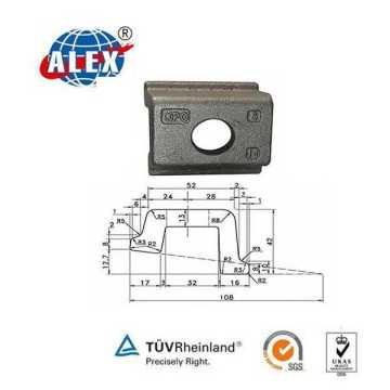 Railway Fasteners Crane Rail Track Clamp