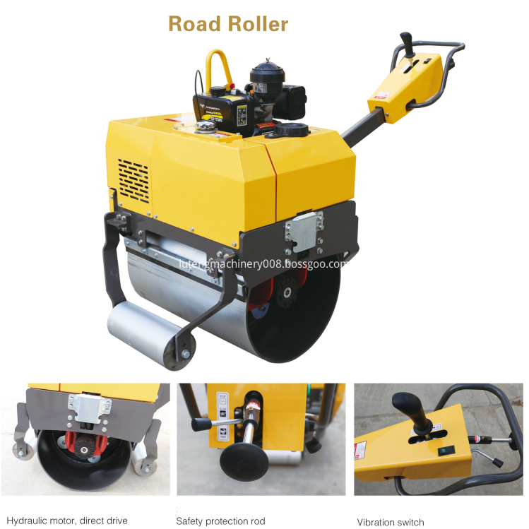 Walk-Behind-Hydraulic-Small-Double-Drum-Road