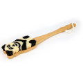 Panda avec manche en bois, superbe brosse de bain