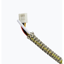 PET braided sleeve for protecting the power cord
