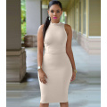 OEM 7 Couleurs Plus Size Women Sexy Slimming Dress