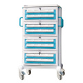 Removable Aluminum Alloy Medication Transfer Trolley