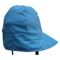 Azul céu imper impermeável raincoat / chuva cap / chapéu para adultos