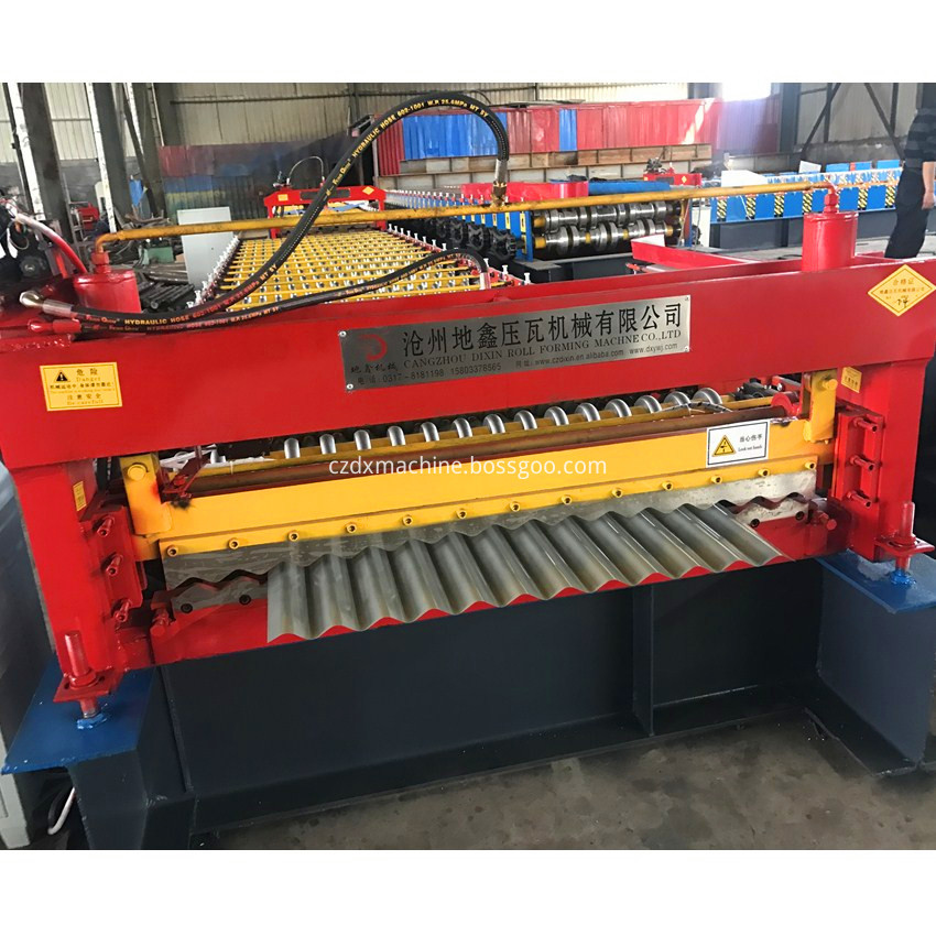 Aluminium Corrugating Machine