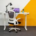 Height Adjustable Desk With Hand Crank