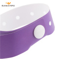 13.56mhz F08 chip Paper Disposable RFID wristbands