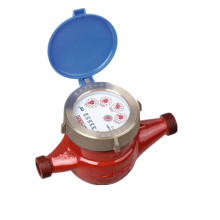 Traditional Dry Dial Rotary Vane Wheel Brass Flow Water Meter