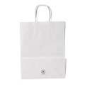 Foldable christmas feature paper gift bag custom logo