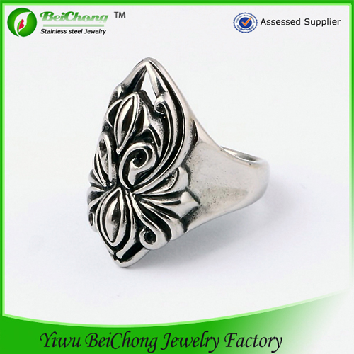 Biker Stainless Steel Ring