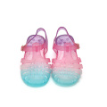 Gradient Color Baby Jelly Sandals
