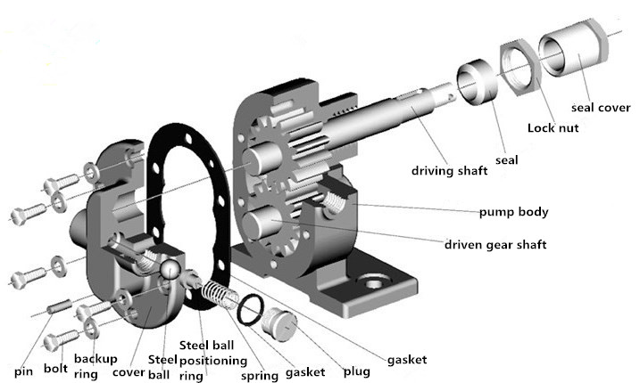 rotary gear pump