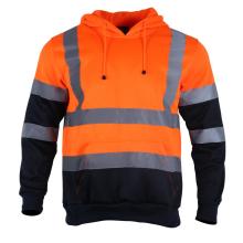 EN20471 Hoodies réfléchissants à protection personnelle fluorescente