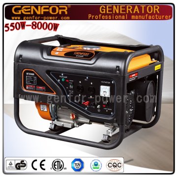 2kw-7kw Elektrischer Anfang beweglicher Benzin-Energien-Generator mit Ce, ISO9001