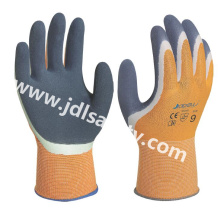 Work Gloves with Sandy Latex Palm Coated (LRS3035)