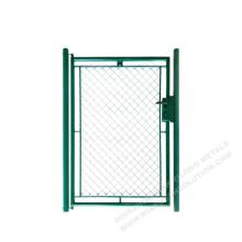 Chain Link Wire Mesh Fence Garden Gate