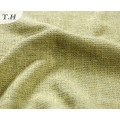 Design de tissu de lin vert pour canapé et chaise
