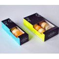 Flat Packed 12 Macaron Packaging Box with Window