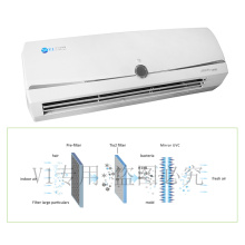 Dispositivo de purificación de aire PHT de 110 V montado en la pared 90w