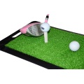 Mini tapis en caoutchouc de golf d&#39;herbe artificielle de base en caoutchouc