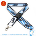 Factory Price Customized 25mm Width Full Color Printed Lanyards with Buckle Release for Gifts