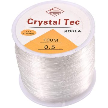 Corde de perles de cordon élastique pour la fabrication de bijoux 100m