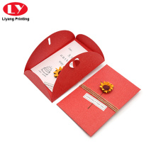 Birthday gift paper card printing with envelope