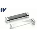 HJY Combined tempered glass pulls aluminum furniture handle