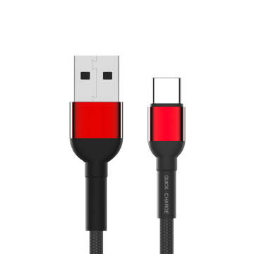 Aluminum Alloy USB2.0 Type C USB data cable