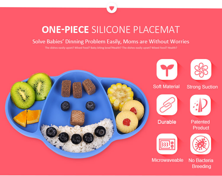 silicone baby placemat