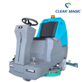 electric concrete floor scrubber cleaning machine