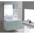 Mueble de baño impermeable de alto brillo