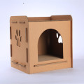 Corrugated Paper Cat Bed House