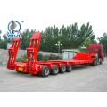 Multi axles 40ft flatbed iso container trailer