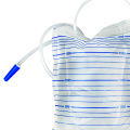Disposable 2000ml Urine Bag with T valve