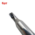 PCD inserts type ball nose end mill cutters