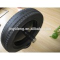 15"x3 solid rubber wheels for heavy duty trailer / industry machine