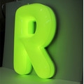 Outdoor Large LED Acrylic and Metal 3D Channel Letter