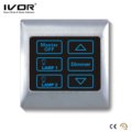 Ivor Touchscreen-Schalter mit Dimmschalter LED Dimmer mit Fernbedienung