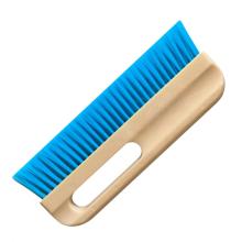 Art Design Lined Wooden Handle Plastic Brush