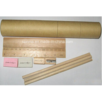 Eco Bleistift Briefpapier Set in Runde Papier Tube