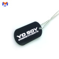 Placa de identificación de collar imprimible de metal personalizada