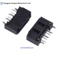 Male 7pin B Type DIP All Inclusive SATA Connector