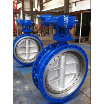 Cast Steel Bi-Direction Three Eccentric Butterfly Valve