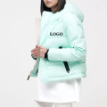Windbreaker à prova d&#39;água com zíper feminina de jaqueta feminina personalizada